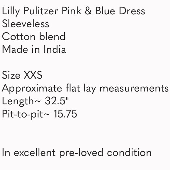 Lilly Pulitzer Pink & Blue Essie Dress - Size XXS - Picture 13 of 13